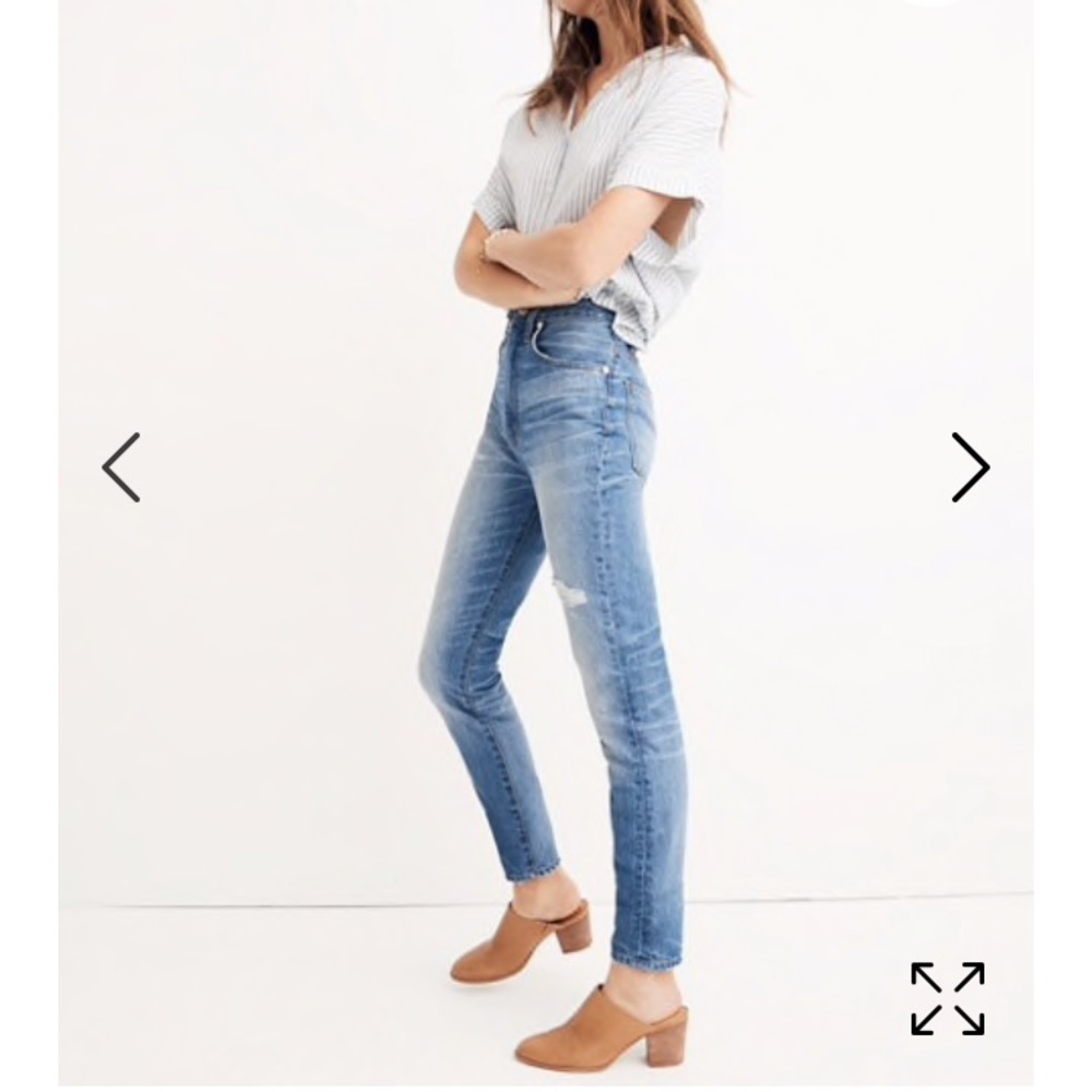 NWT Madewell Rigid High-Rise Skinny Jeans